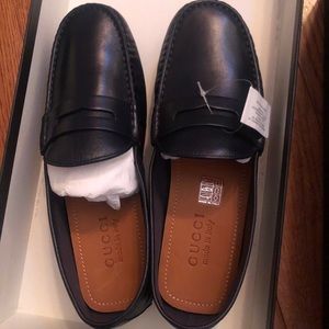 💯Authentic Gucci Men Nappa Moorea Preante Driver